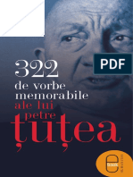 Petre Țuțea - 322 de Vorbe Memorabile Ale Lui Petre Țuțea-Humanitas (2009)