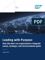 Leading With Purpose - How The Best-Run Organizations Integrate Social and Strategic Goals