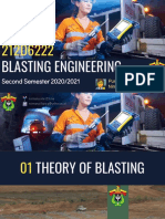 Blasting Engineering: Second Semester 2020/2021