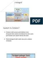 Cetakan Teknik Kolograf