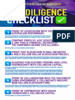 Due Diligence Checklist