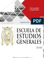 Texto Expositivo y Argumentativo