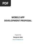 Taxi Service Delivery App Proposal