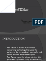 Red Tacton: Seminar On