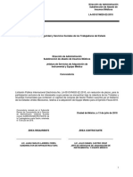 Convocatoria LA-051GYN020-E2-2018