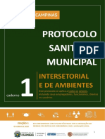 Caderno 1_ Protocolo Sanitário Municipal INTERSETORIAL e de AMBIENTES Para Implementação Do Plano São Paulo No Município de Campinas_ 06 Junho 12h