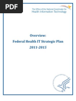 Download Federal Health IT Strategic Plan 2011  2015 Overview by ONC for Health Information Technology SN51545578 doc pdf