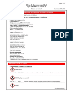 MSDS SDS K803W Es