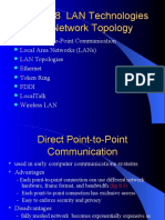 Chapter 8 Lan Technologies and Network Topology
