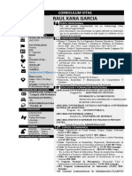 Raul Kana Garcia: Corriculum Vitae