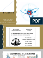 Clase 2. XI. Cálculo de Masa Molecular - Iitrim