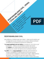 Responsabilidad Civil, Penal y Ética Del Equipo