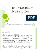 1.1 Nutrición y Alimentación