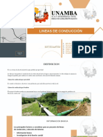 Líneas de conducción de agua potable: materiales, trazado e información básica