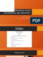 Fundamentos Socio Económicos Del Derecho