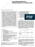 Analysis of Large Grounding Systems