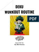 Deku Workout PDF