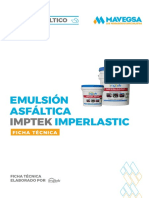 Emulsión Asfáltica IMPTEK Imperlastic