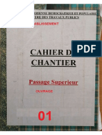 Cahier de Chantier
