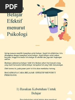 Cara Belajar Efektif Pdf