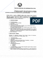 Requerimientos Aeronáutica Civil