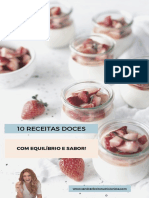 Ebook Doces Equilibrados Sandra Ribeiro Nutricionista