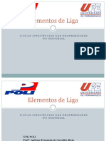 Elementos de Liga - Diogo Didier Andrade Santos