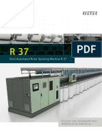 Semi-Automated Rotor Spinning Machine R 37