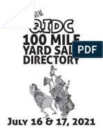 100 Mile Yard Sale 2021