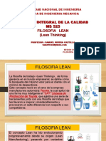 Gestion de La Calidad Sesiones 21 y 22 Filosofia Lean