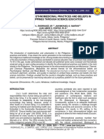 Conservation of Ethnomedicinal Practices and Beliefs in The Philippines Through Science Education