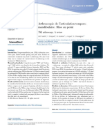 Arthroscopie de L'articulation Temporo Mandibulaire