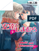 Adachi an Shimamura Vol 9 Español TRADUCIDO en WORD
