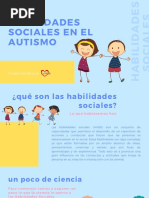 Habilidades Sociales en El Autismo