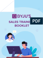 Sales Training Booklet