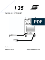 Plasma Arc Cutting Set: Service Manual