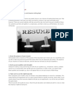 44 Resume Writing Tips: by Daniel Scocco