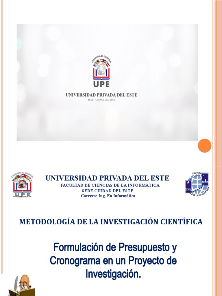 Presupuesto y Cronograma en Investigación | PDF