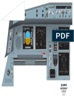 A330-200 Left Front Panel-Takeoff