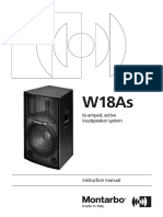 Bi-Amped, Active Loudspeaker System