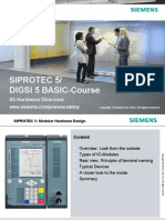 Siprotec 5/ DIGSI 5 BASIC-Course: 03 Hardware Overview