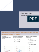 Particles - 3D - Resultant Force