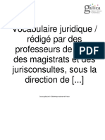 Vocabulaire Juridique - Capitant - N5470791 - PDF - 1 - 1DM