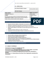 Programa Biologia 1 Ano 2019