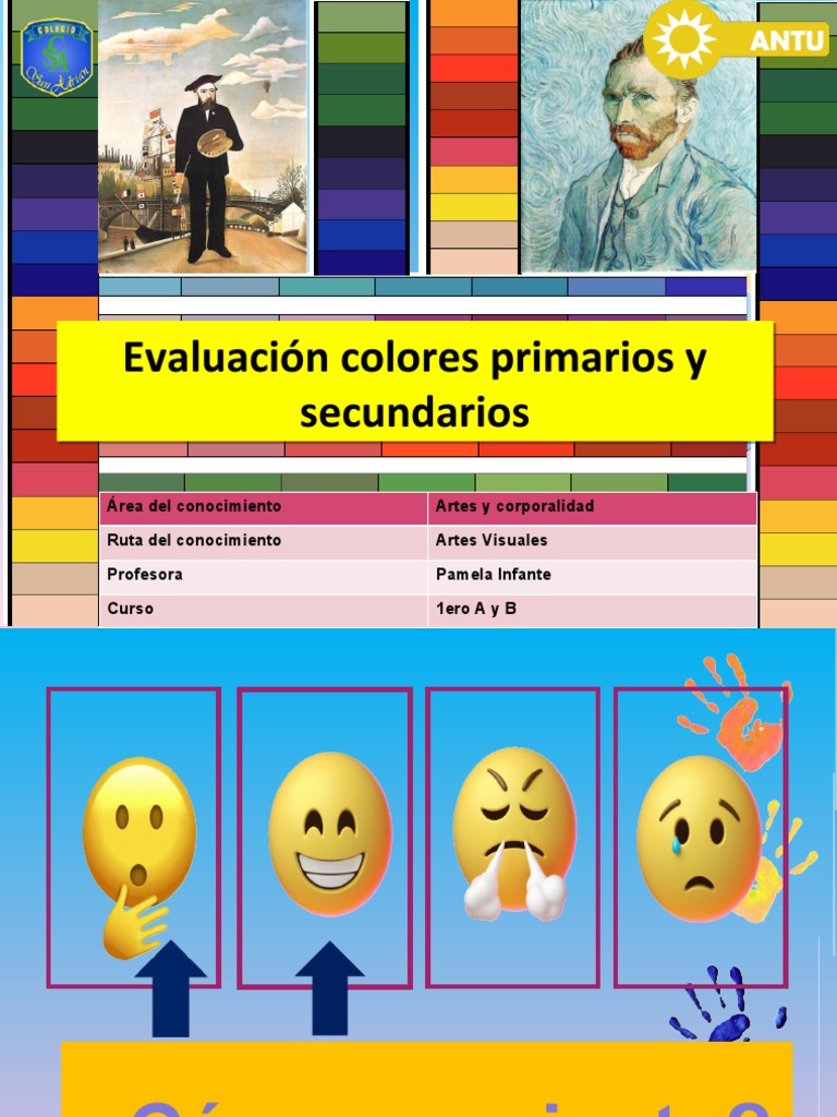 Colores Primarios y Secundarios Evaluacion | PDF | Color | Dibujo