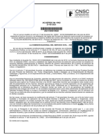 Acuerdo 1962: La Comisión Nacional Del Servicio Civil - CNSC