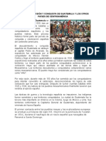 Proceso de Invasión y Conquista de Guatemala y Los Otros Países de Centroamérica