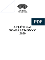 Atlétikai Szabálykönyv 2020