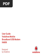 User Guide Vodafone Mobile Broadband USB Modem K4606