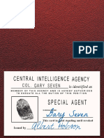 Gary Seven Cia Id Davis